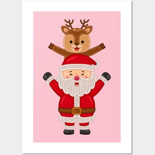 Santa Claus Posters and Art